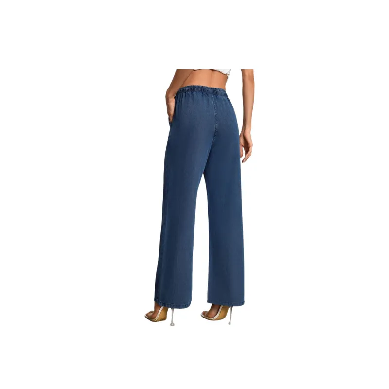 Retro Loose Jeans Women-1