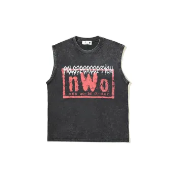 Trendy Vintage Graffiti Vest