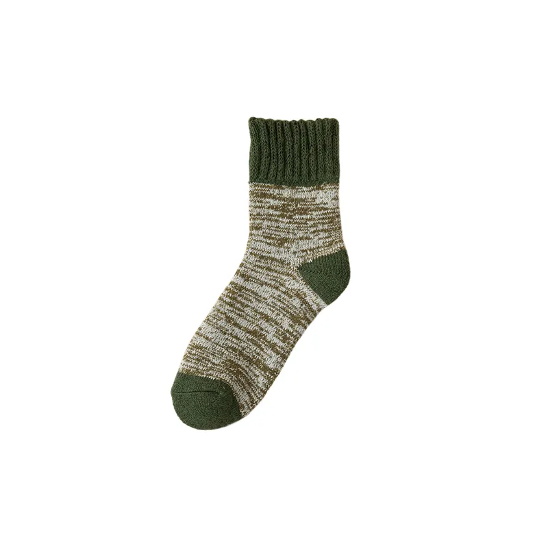 Basics Simple Polyester Cotton Mid Calf Sock-6