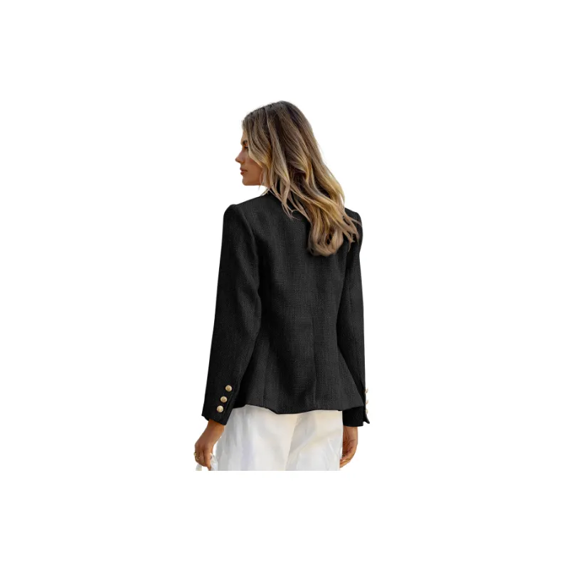 Street Elegant Polyester Business Suit Women-2