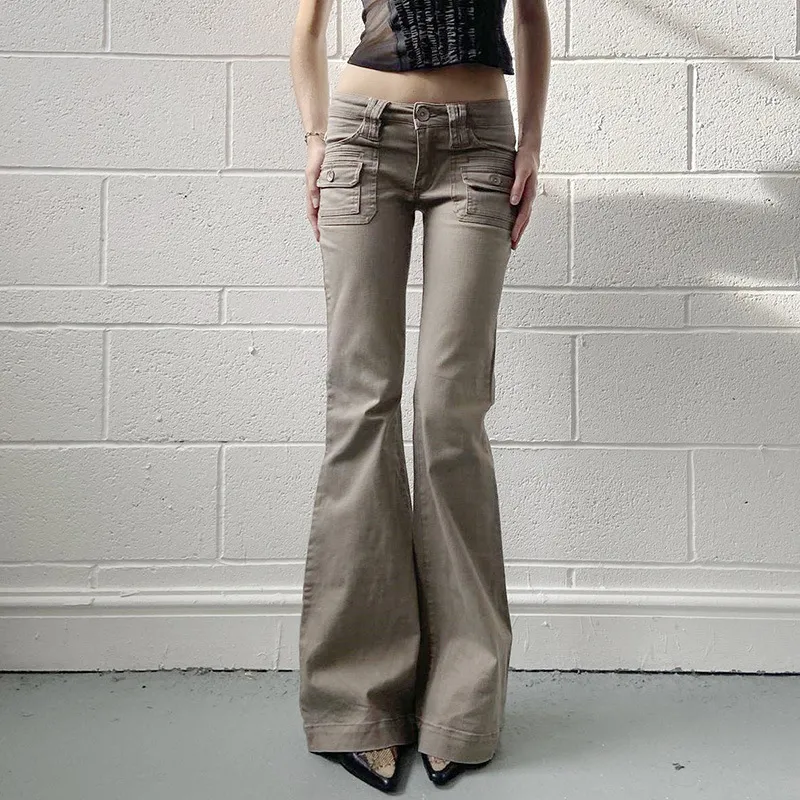 Retro Fashionable Jeans Women-1