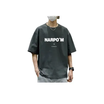 Letter Printing Short sleeved T shirt swag OOTD