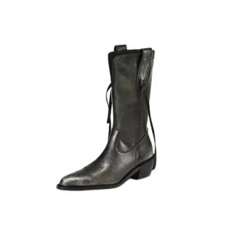 Retro Fashionable Cool Knee High Boots