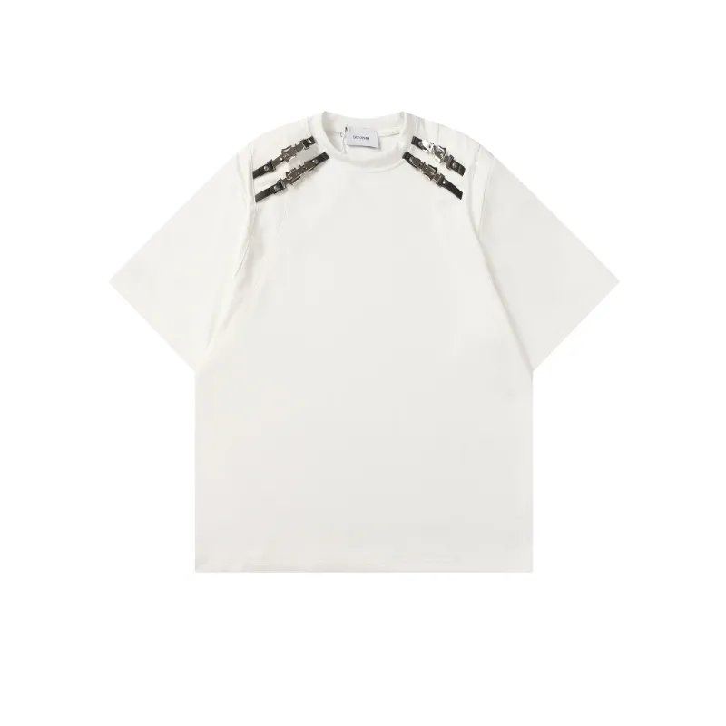 Short Sleeved Niche T Shirt-0