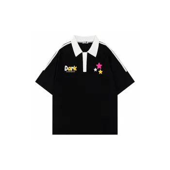 Trendy Contrast Color Polo