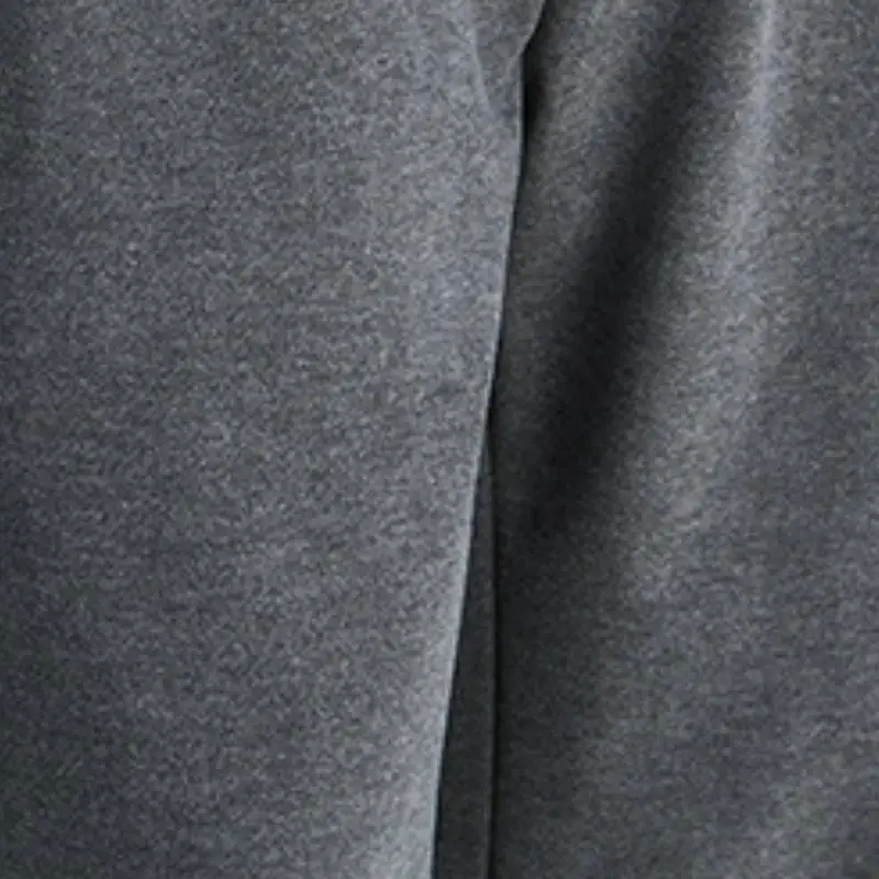 Basics Simple Blended Synthetic Fabrics Casual Pants-8