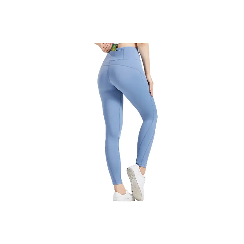 Sporty Casual Nylon Leggings Women-3