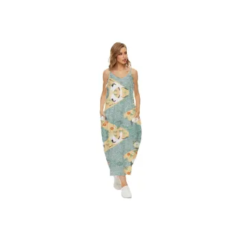 Casual Loose Brushed Milk Silk Fabric Dress Women