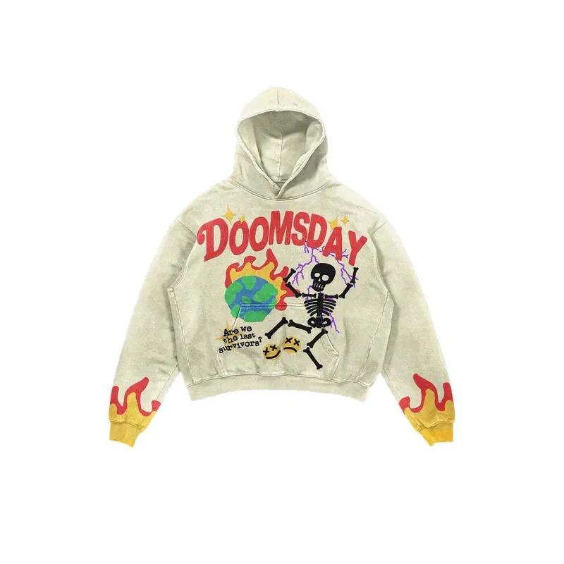 Fashionable Breathable Polyester Sweatshirt-0