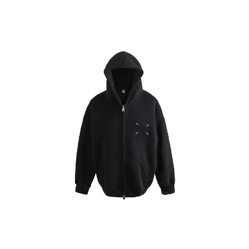 Simple Embroidery Sweatshirt-6