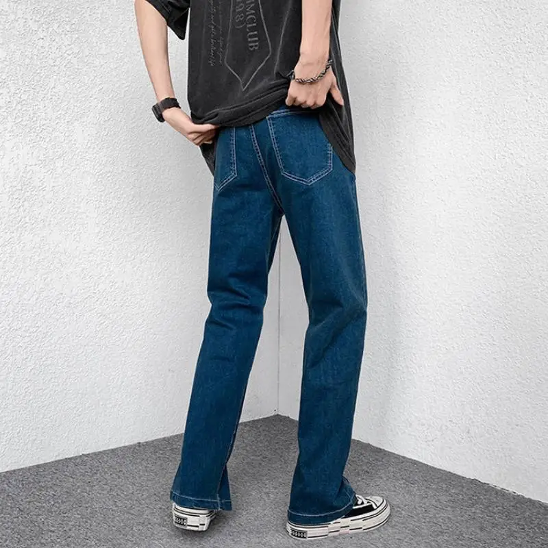 Retro Flared Zipper Hip Hop Pants-2