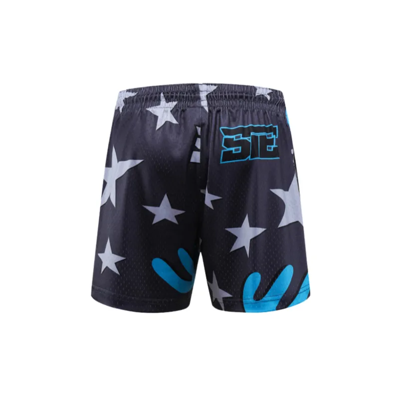 Tie Dye Retro Breathable Shorts-9