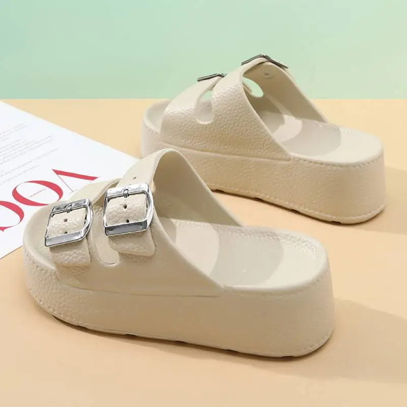 Casual Plain Beach Sandals-2