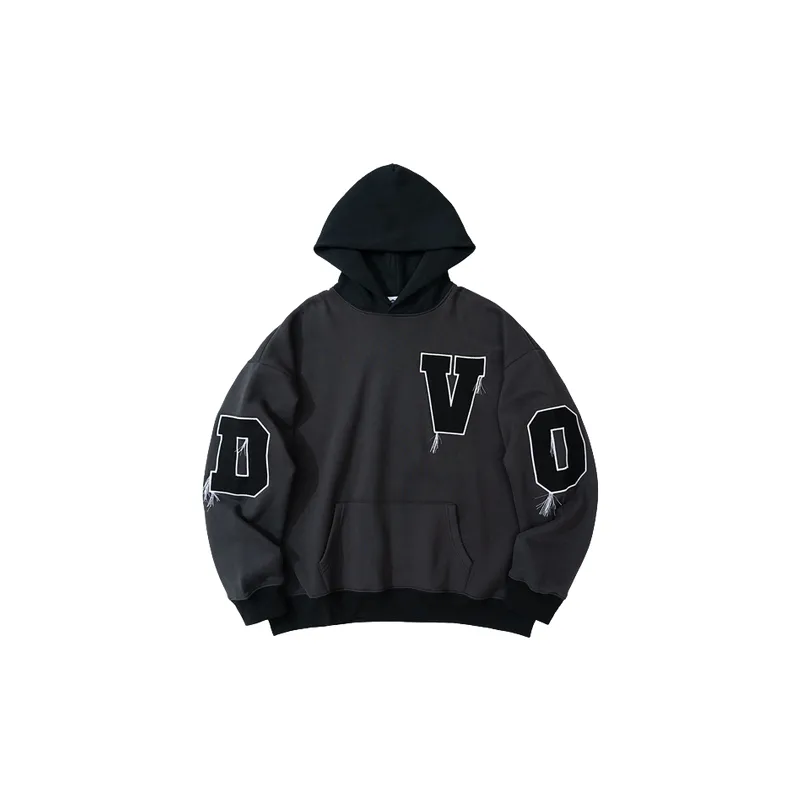 Simple Embroidery Sweatshirt-4