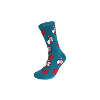 Casual Funky Cotton Mid Calf Sock
