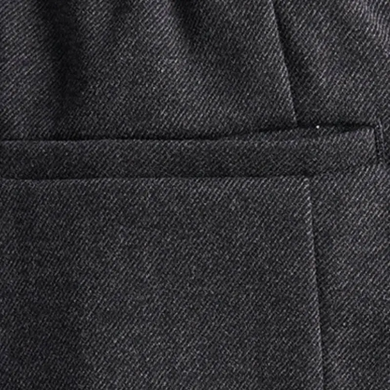 Casual Loose Suit Trousers-5