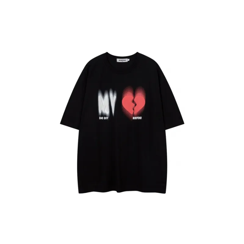 Printed Tide Short Sleeve T shirt-2