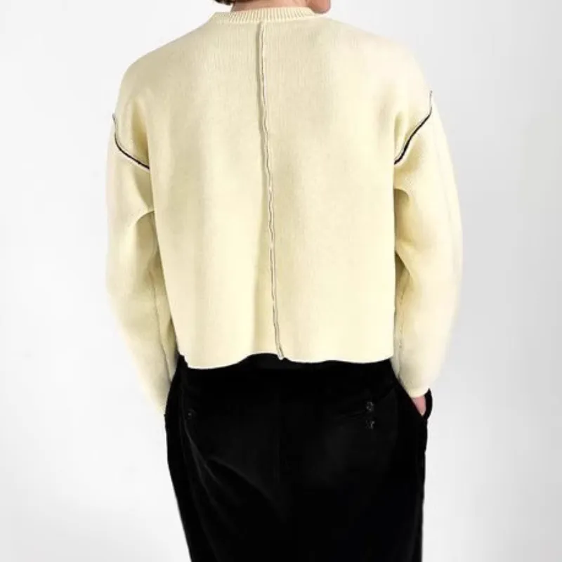 Loose Simple Sweater-2