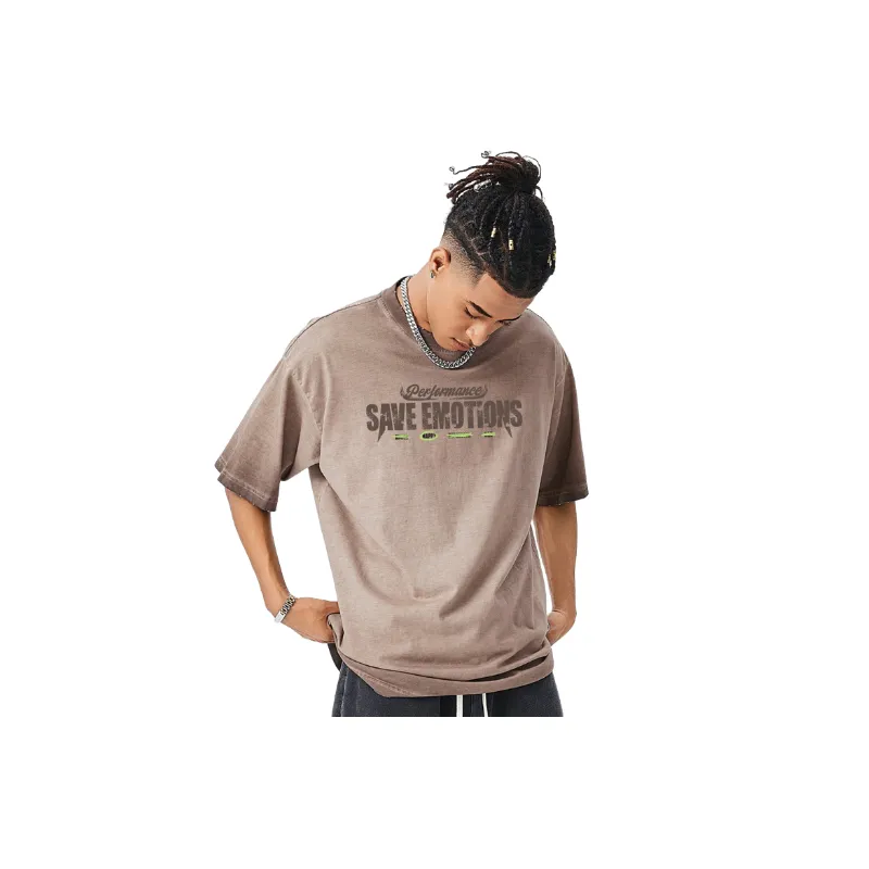 Casual Loose 100% Cotton T Shirt Unisex-2