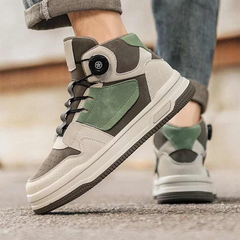 Fashionable Simple Skateboarding Shoes-7