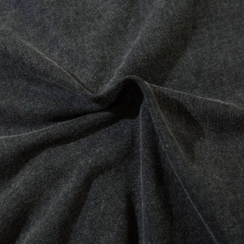 Casual Plain 100% Cotton T Shirt-5