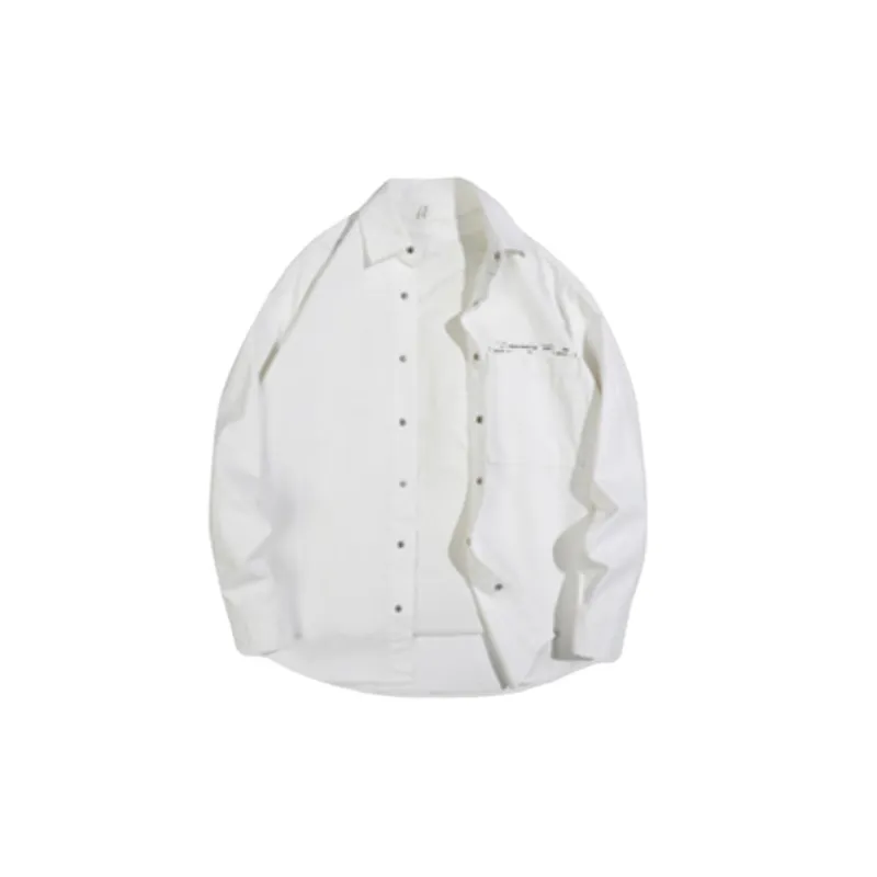 Loose Casual Denim Shirt-0