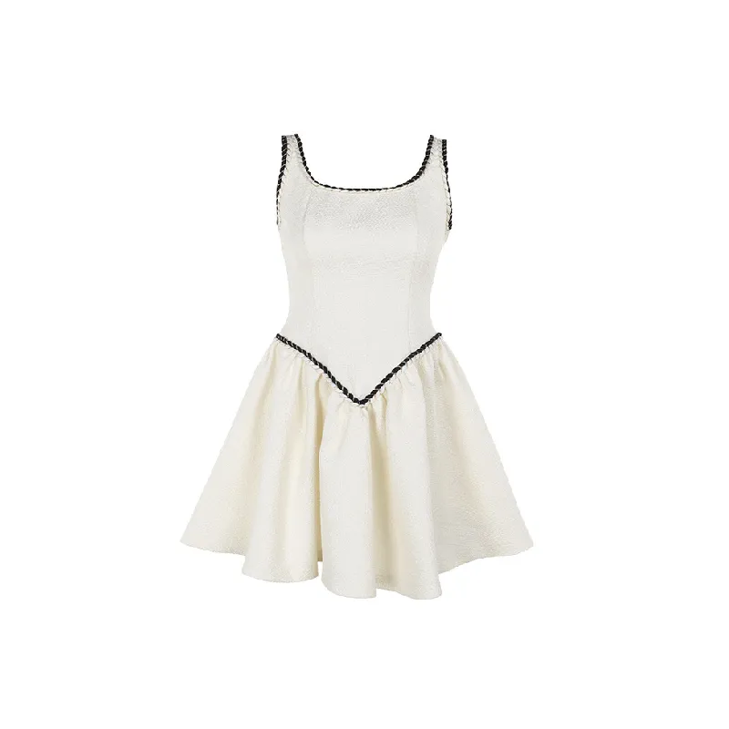 Casual Simple Dress Women-0