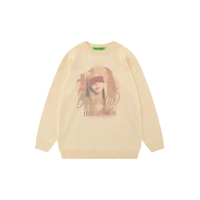 Retro Loose Sweater-2