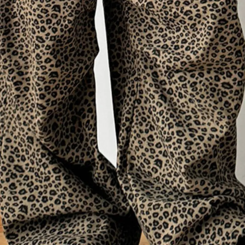Funky Loose Polyester Baggy Casual Pants Women-3