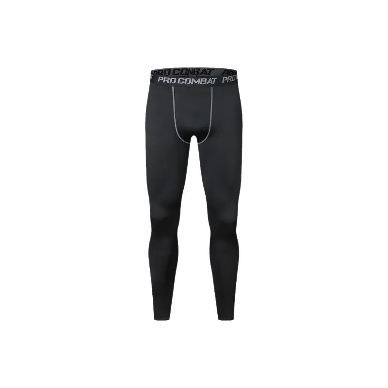 Sporty Contrast Color Milk Fiber Workout Pants