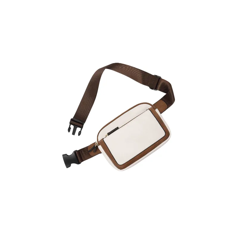 Simple Zipper Sling Bag Women-2