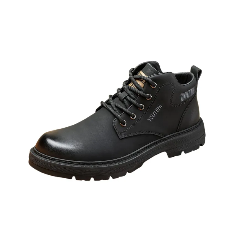 Casual Lace Up Martin Boot-0