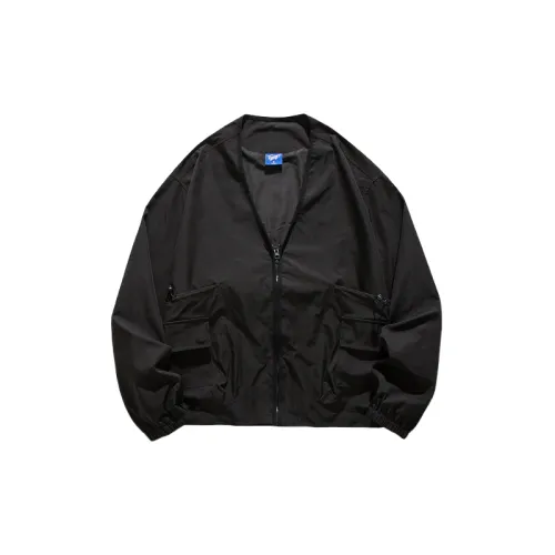 Retro Outdoor Solid Color Pocket Decorative V Neck Jacket