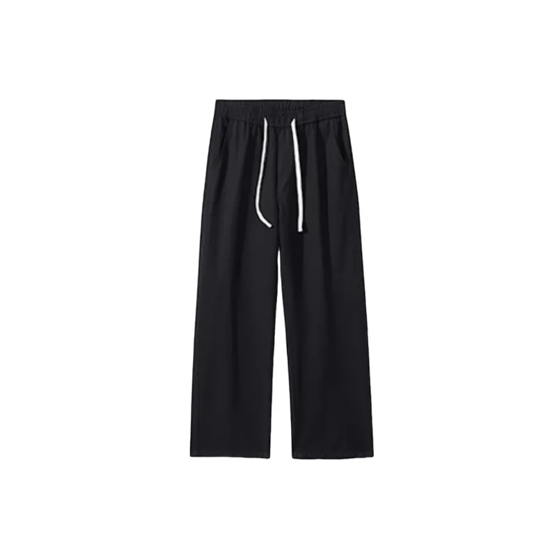 Softness Loose Cotton Cargo Pants-3