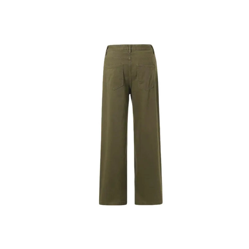 Retro Loose Cotton Casual Pants-3