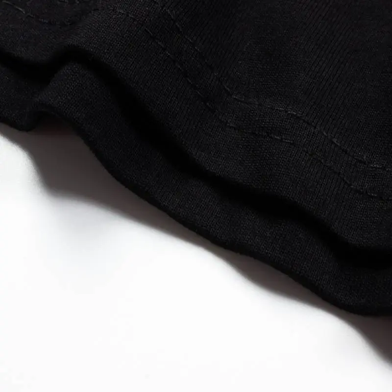 Casual Loose Cotton Blended Fabric T Shirt-5