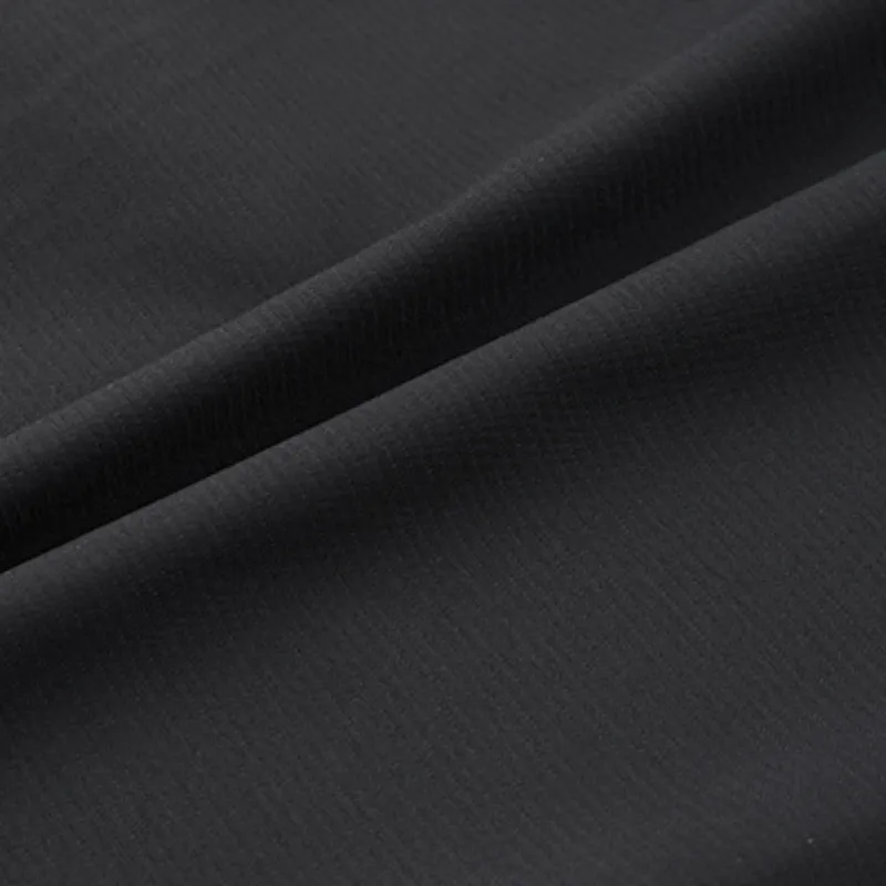 Simple Loose Blended Synthetic Fabrics Suit Trousers-5