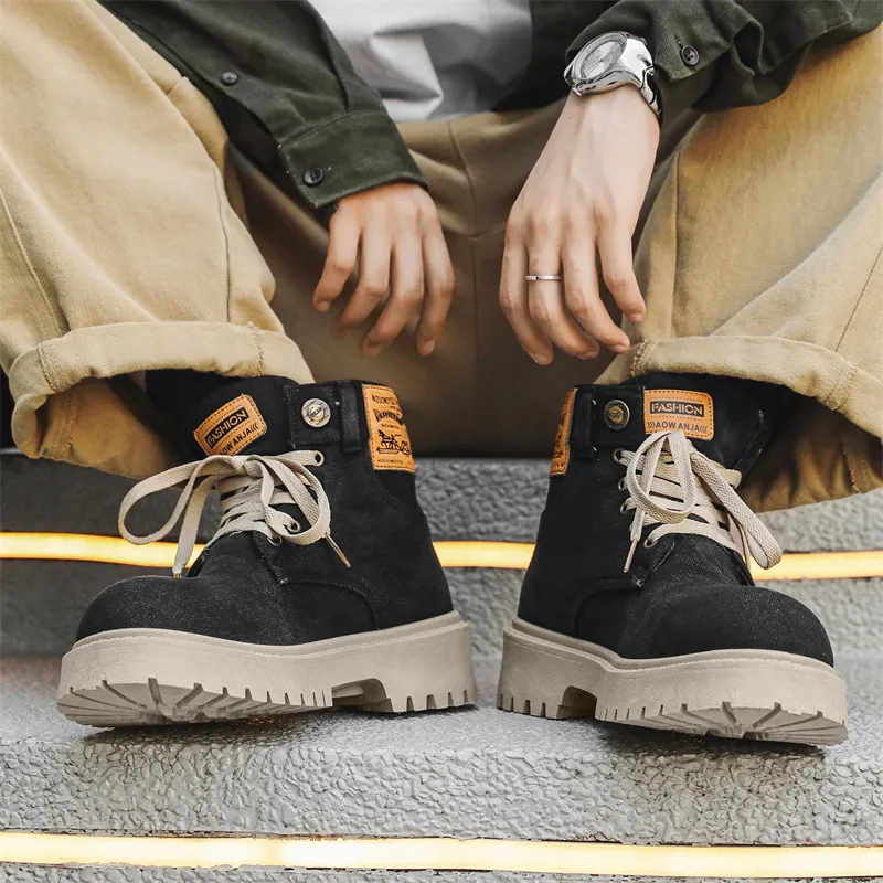 Retro Breathable Casual Martin Boot-2