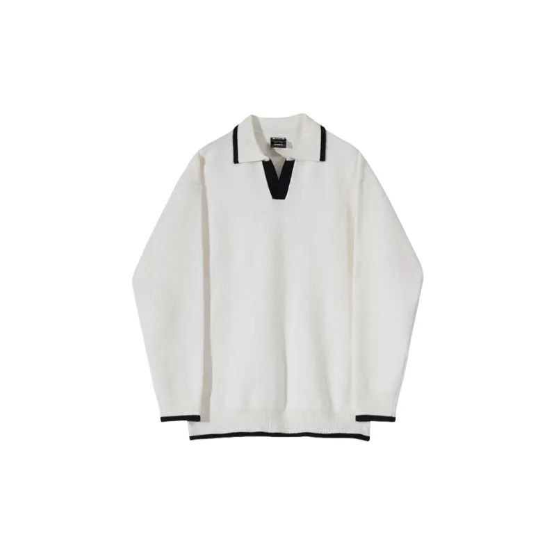 Contrast Color Fashionable Rayon Polo-6