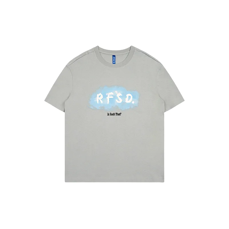 Loose Tide Street Cotton Printed Short Sleeve T shirt-3