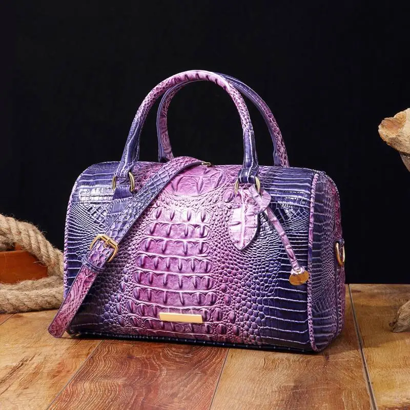 Retro Contrast Color Crossbody Bag-8