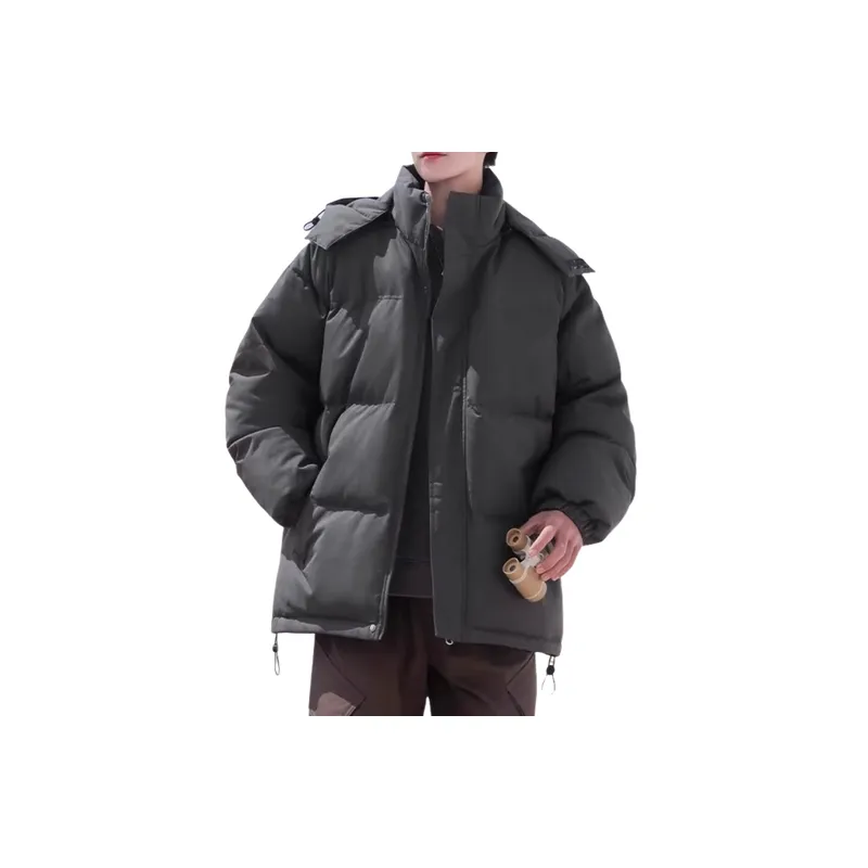 Casual Warming Blended Synthetic Fabrics Quilted Jacket-5