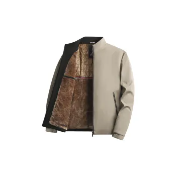 Plain Zipper Jacket