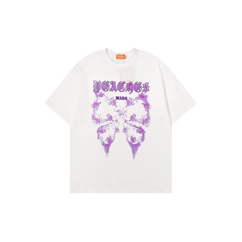 Fashionable Simple 100% Cotton T Shirt-0