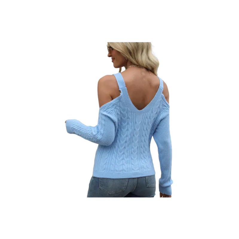 Fashionable Loose Sweater Women-7