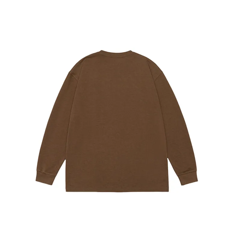 Plain Loose Blended Synthetic Fabrics T Shirt-1