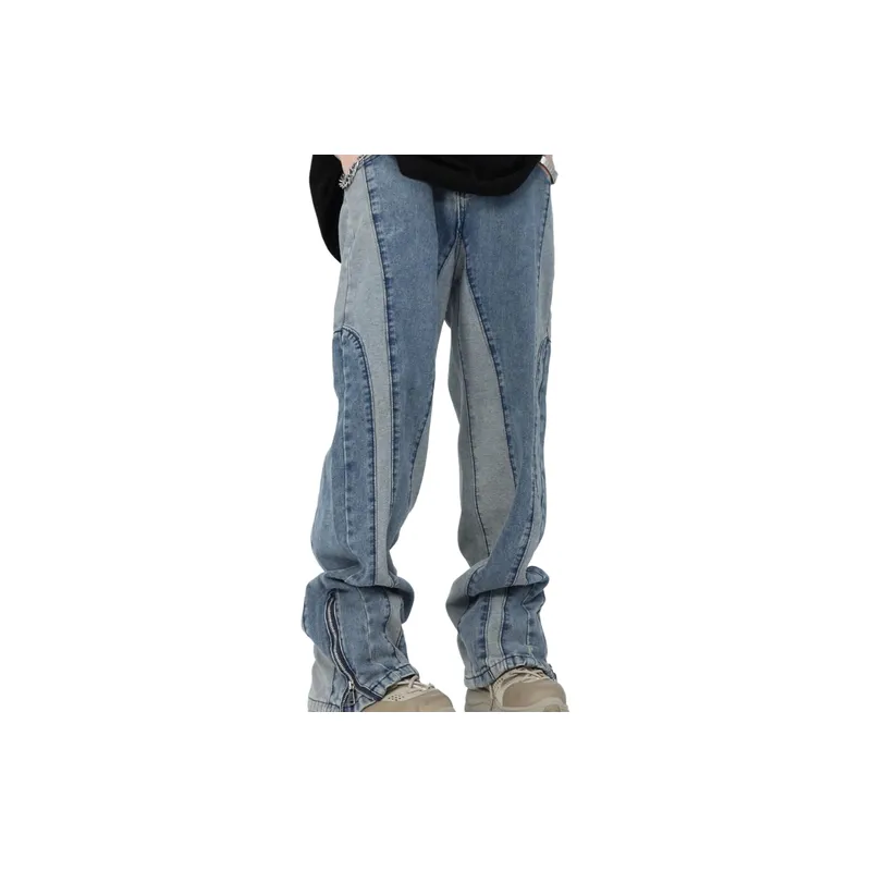 Retro Deconstructed Jeans-4