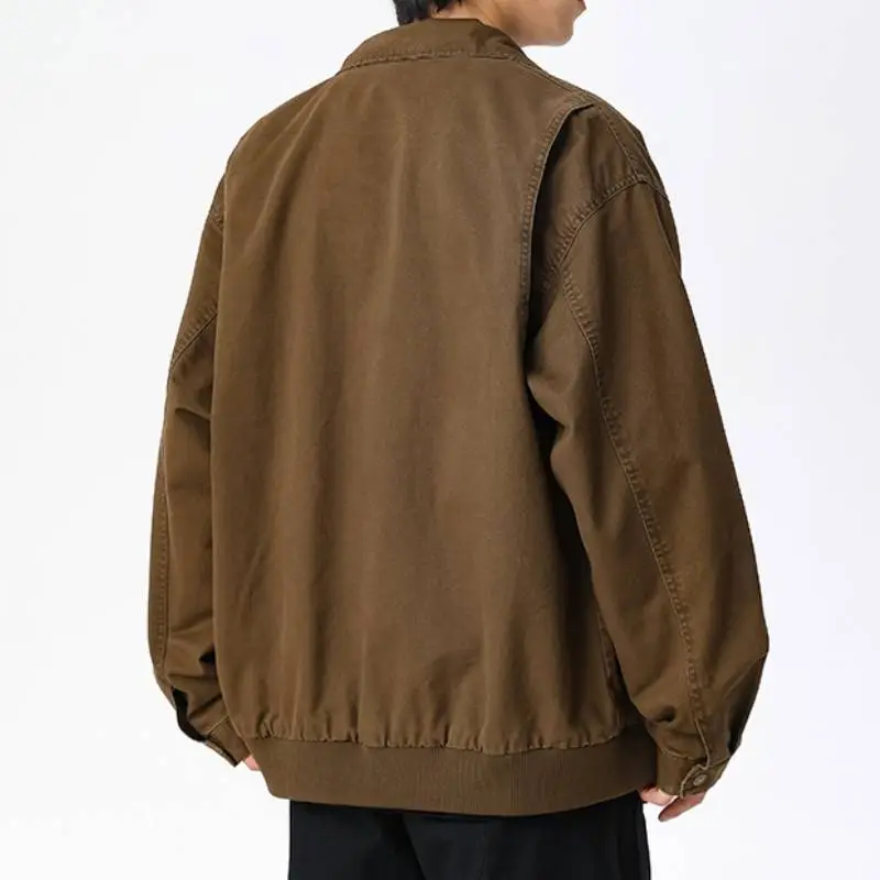 Retro Washed Cotton Jacket-2