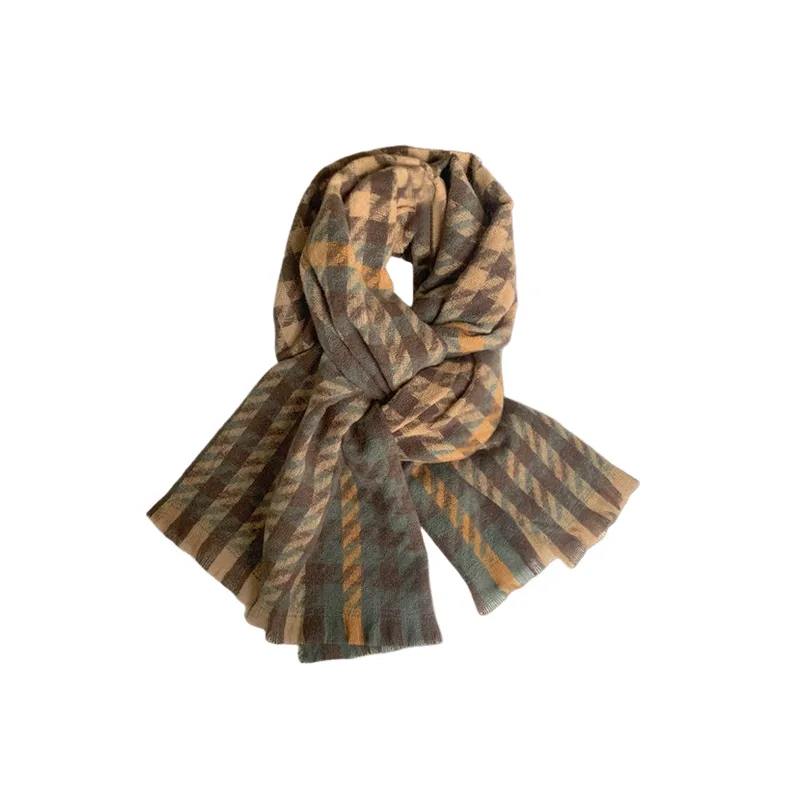 Warming Fashionable Knit Scarf-7