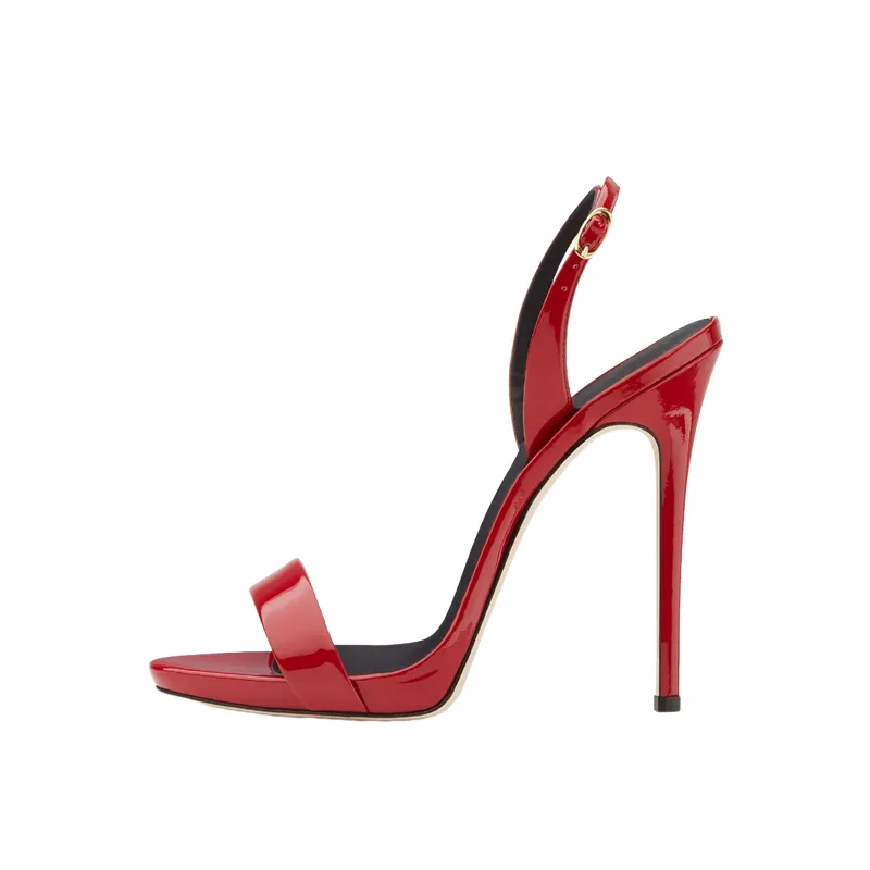 Plain Casual High Heels-1